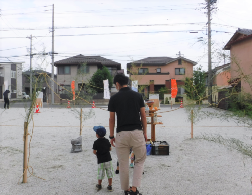 【現場レポート】塩尻H様邸新築レポート①～地鎮祭～